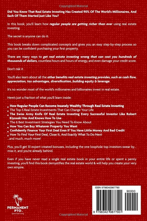 The Only Real Estate & Rental Property Investing For Beginners Book You'll Ever Need (2 in 1)