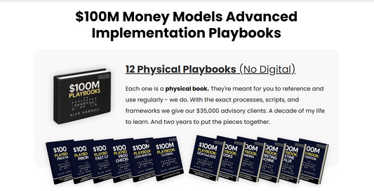 $100M 12 Playbooks by Alex Hormozi (Copy)