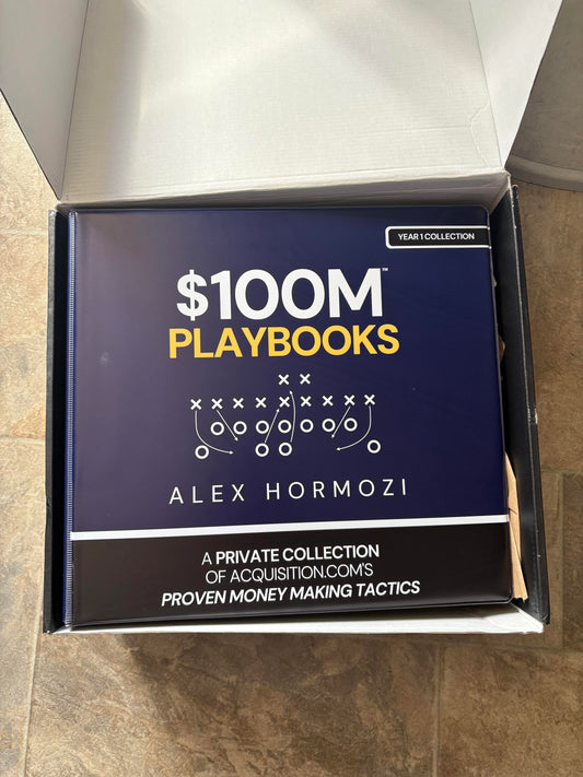 $100M 12 Playbooks by Alex Hormozi (Copy)
